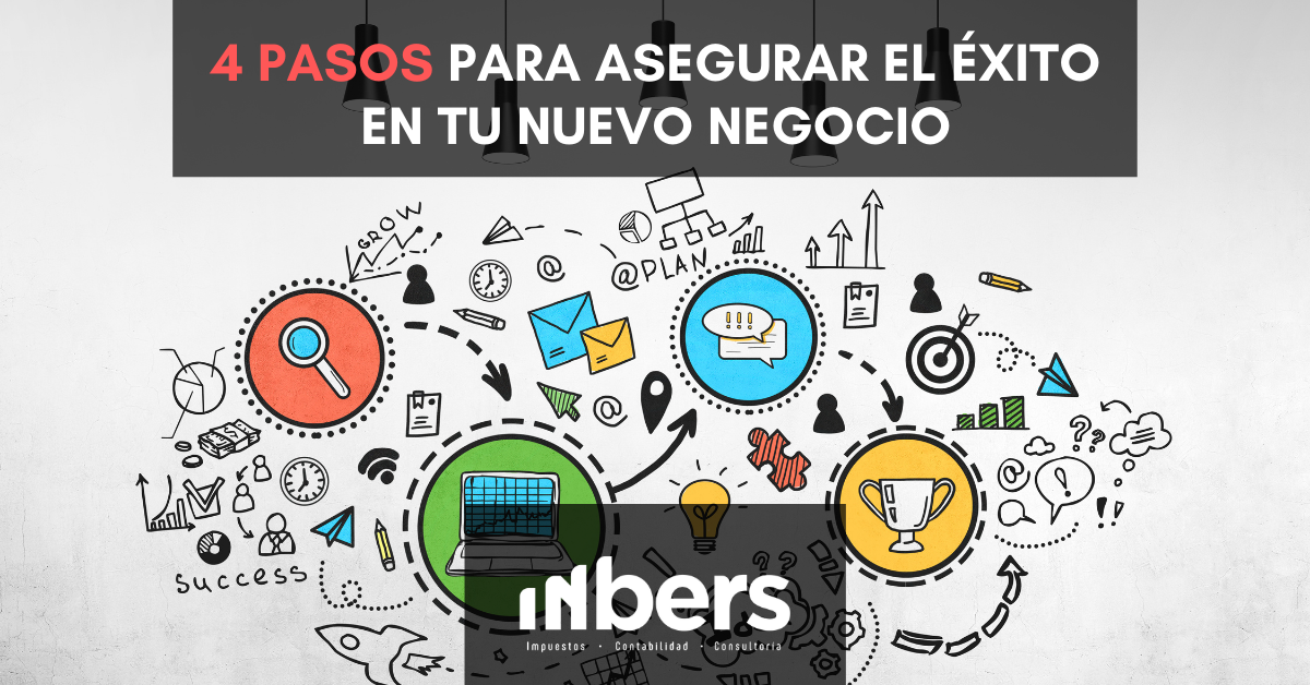 4 pasos para asegurar el éxito en tu nuevo negocio