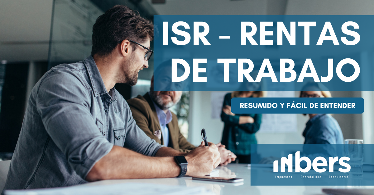 ISR Rentas de trabajo